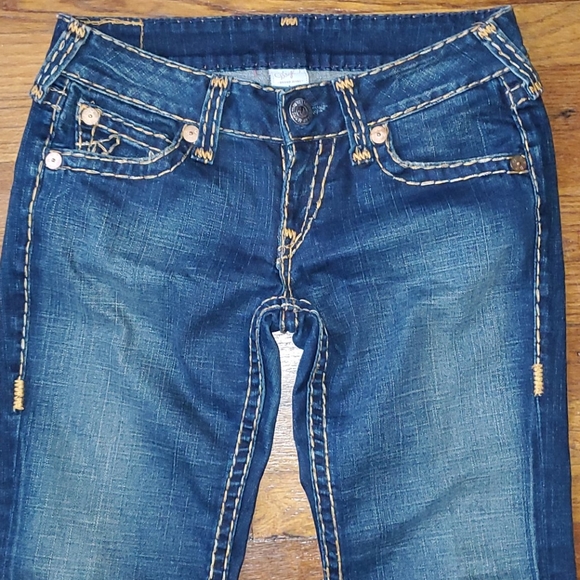 True Religion Wide Leg Jeans - Picture 2 of 9